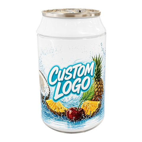 Custom 3.5g Soda Cans 90ml with Labels – Custom Printed Packaging Containers
