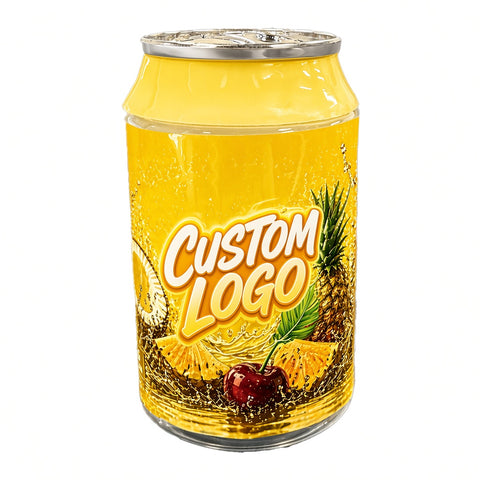 Custom 3.5g Soda Cans 90ml with Labels – Custom Printed Packaging Containers
