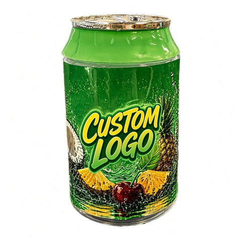 Custom 3.5g Soda Cans 90ml with Labels – Custom Printed Packaging Containers - SpacyGas