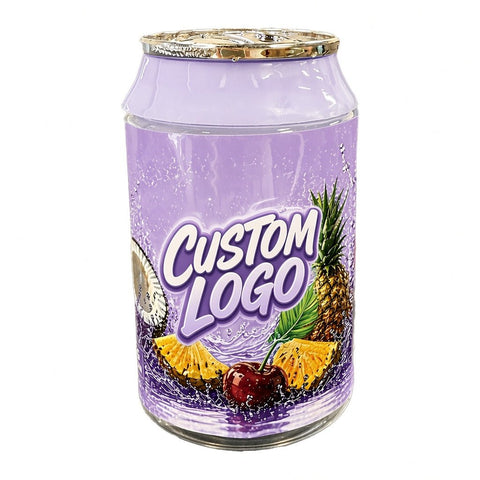 Custom 3.5g Soda Cans 90ml with Labels – Custom Printed Packaging Containers - SpacyGas
