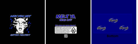 Custom Your Own 3.5 Gram Mylar Bag 4x5″ Stand - up Pouch - SpacyGas