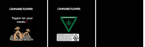 Custom Your Own 3.5 Gram Mylar Bag 4x5″ Stand - up Pouch - SpacyGas