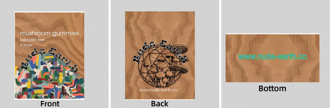 Custom Your Own 3.5 Gram Mylar Bag 4x5″ Stand - up Pouch - SpacyGas