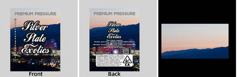 Custom Your Own 3.5 Gram Mylar Bag 4x5″ Stand - up Pouch - SpacyGas