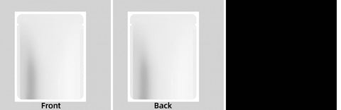 Custom Your Own 3.5 Gram Mylar Bag 4x5″ Stand - up Pouch - SpacyGas