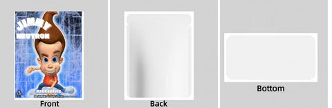 Custom Your Own 3.5 Gram Mylar Bag 4x5″ Stand - up Pouch - SpacyGas