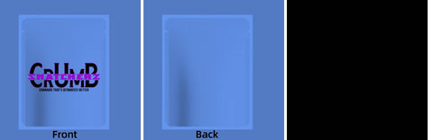 Custom Your Own 3.5 Gram Mylar Bag 4x5″ Stand - up Pouch - SpacyGas