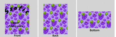 Custom Your Own 3.5 Gram Mylar Bag 4x5″ Stand - up Pouch - SpacyGas