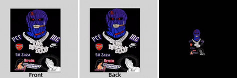 Custom Your Own 3.5 Gram Mylar Bag 4x5″ Stand - up Pouch - SpacyGas