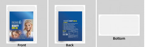 Custom Your Own 3.5 Gram Mylar Bag 4x5&34; Stand - up Pouch - SpacyGas