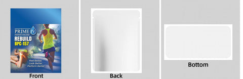 Custom Your Own 3.5 Gram Mylar Bag 4x5&34; Stand - up Pouch - SpacyGas