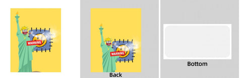 Custom Your Own 3.5 Gram Mylar Bag 4x5&34; Stand - up Pouch - SpacyGas