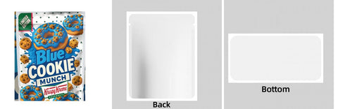 Custom Your Own 3.5 Gram Mylar Bag 4x5&34; Stand - up Pouch - SpacyGas