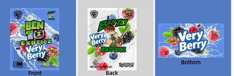 Custom Your Own 3.5 Gram Mylar Bag 4x5&34; Stand - up Pouch - SpacyGas