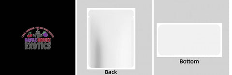 Custom Your Own 3.5 Gram Mylar Bag 4x5&34; Stand - up Pouch - SpacyGas