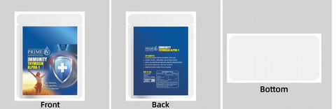 Custom Your Own 3.5 Gram Mylar Bag 4x5&34; Stand - up Pouch - SpacyGas