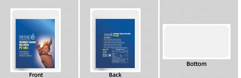 Custom Your Own 3.5 Gram Mylar Bag 4x5&34; Stand - up Pouch - SpacyGas