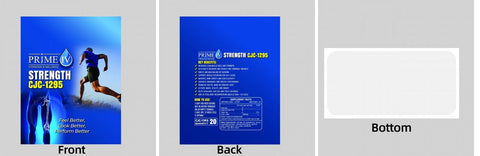 Custom Your Own 3.5 Gram Mylar Bag 4x5&34; Stand - up Pouch - SpacyGas