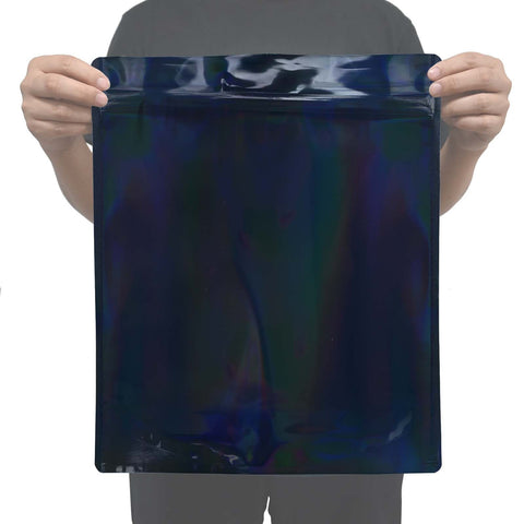 Pound Mylar Bag 14x16.5 inch Cosmic Black - SpacyGas