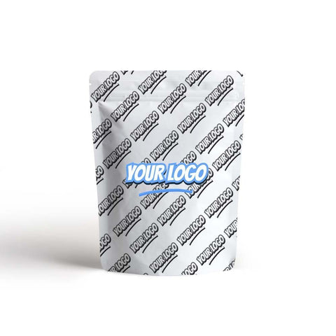 Custom 14 Gram Mylar Bag 5"x 8.1", Child Proof Zipper - SpacyGas