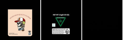 Custom Your Own 3.5 Gram Mylar Bag 4x5″ Stand-up Pouch - SpacyGas