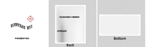 Custom Your Own 3.5 Gram Mylar Bag 4x5″ Stand-up Pouch - SpacyGas