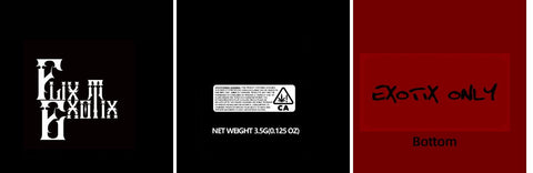 Custom Your Own 3.5 Gram Mylar Bag 4x5″ Stand-up Pouch - SpacyGas